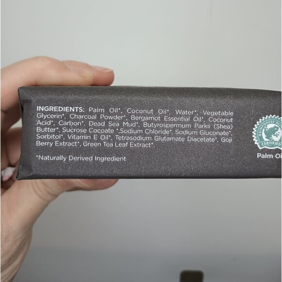 Sunaroma charcoal with dead sea mineral mud bar soap - Picture 3 of 5